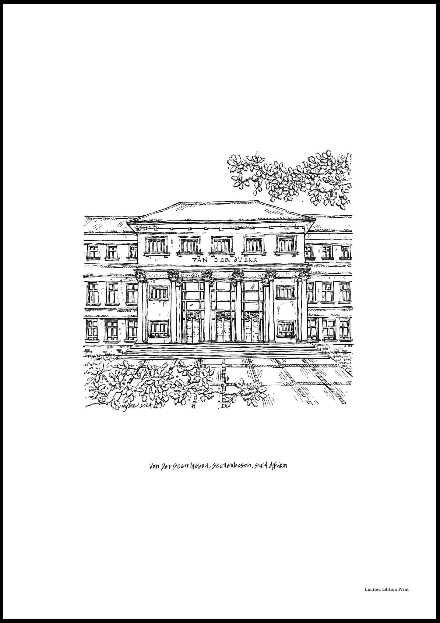 Stellenbosch_ Van der Sterr Gebou